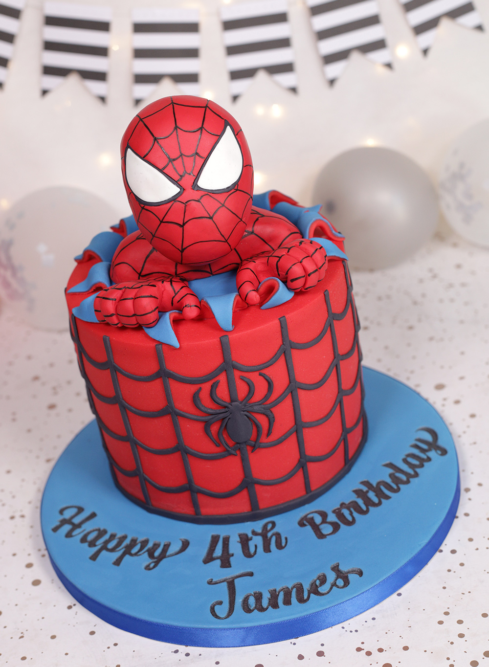 Spiderman Cake Cakey Goodness