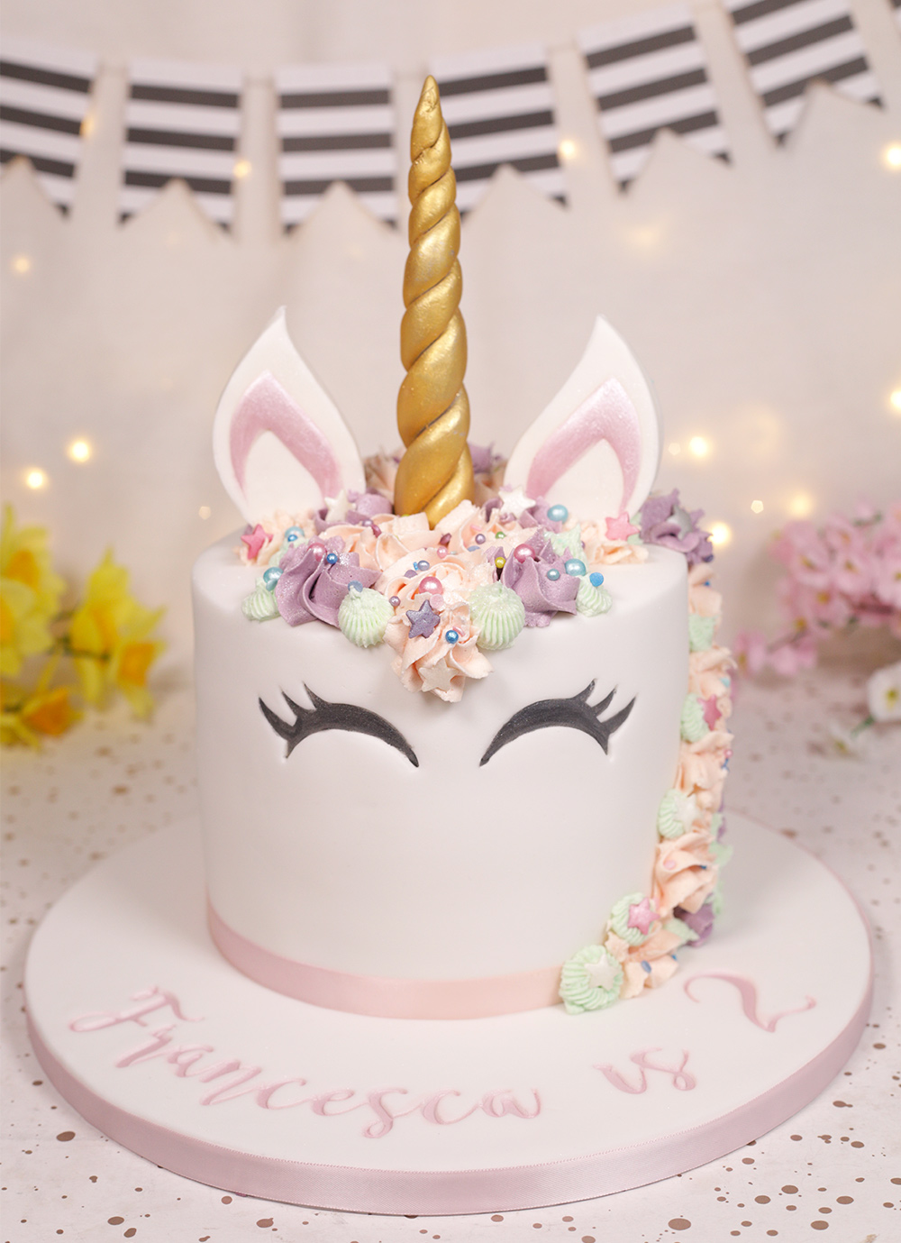Pretty unicorn cake - Cakey Goodness