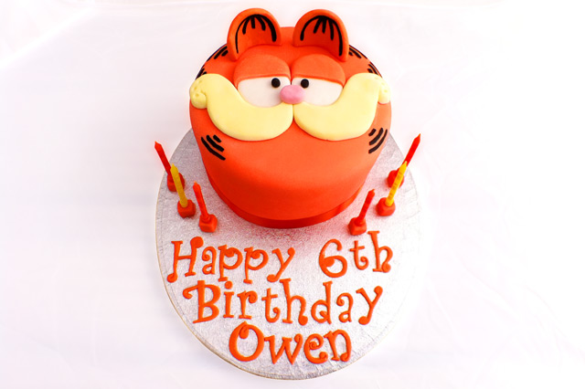 Garfield Cake - Cakey Goodness