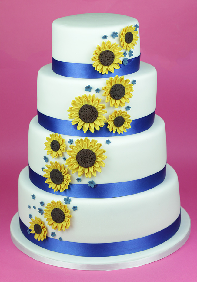 Sunflowers-Wedding-Cake-3