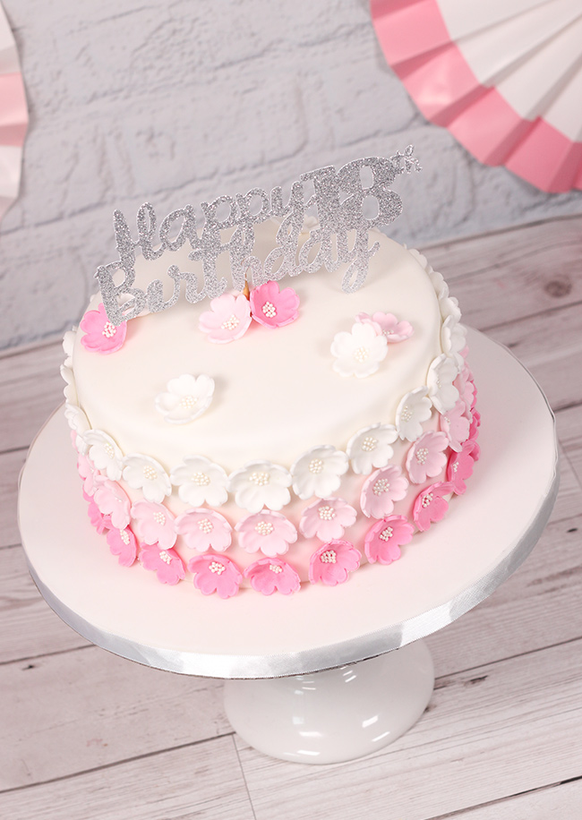 Pink-Ombre-Flower-Cake-5