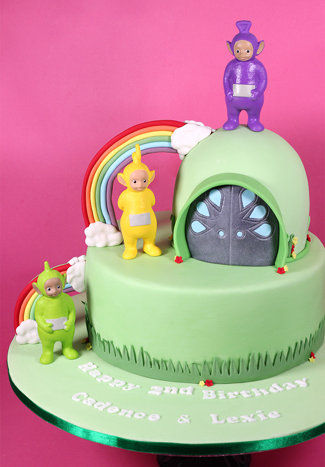 Teletubbies Cake - Cakey Goodness