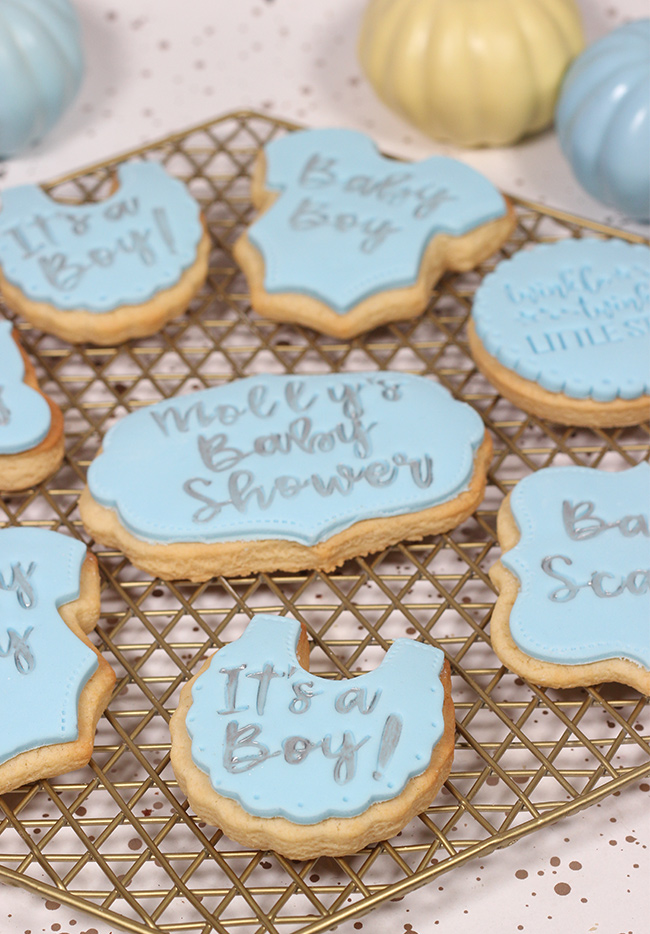 Biscuits baby shower