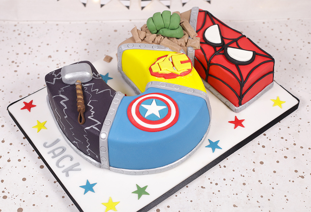 Avengers Cake.