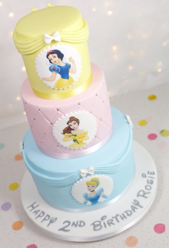 Princess Castle Cake - 3 | Customzied Kids' Birthday Cake | Pandoracake.ae