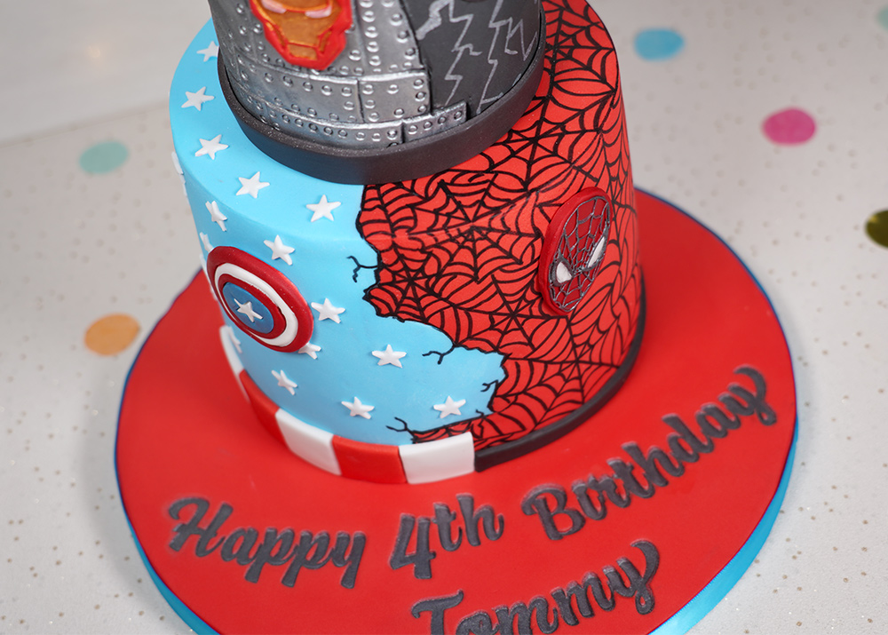 Marvel Captain Marvel Tan Background Edible Cake Topper Image ABPID218 – A  Birthday Place