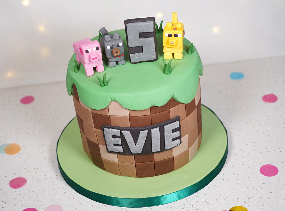 Minecraft Cake – Sei Pâtisserie